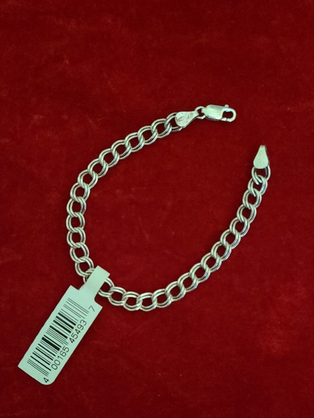 Vintage Sterling Silver Cuban Charm Bracelet - Picture 6 of 13
